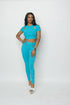 Jenny's Pants Set Aqua